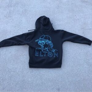 Elton John Farewell Yellow Brick Road Heavy Fit Hoodie